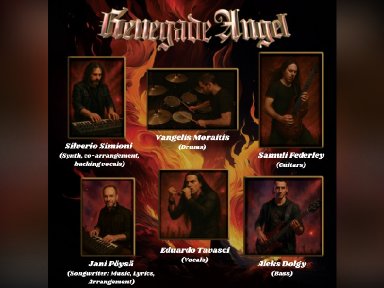 RENEGADE ANGEL UNLEASHES A TRIUMPHANT BATTLE CRY WITH NEW SINGLE “STEAL THE FIRE”