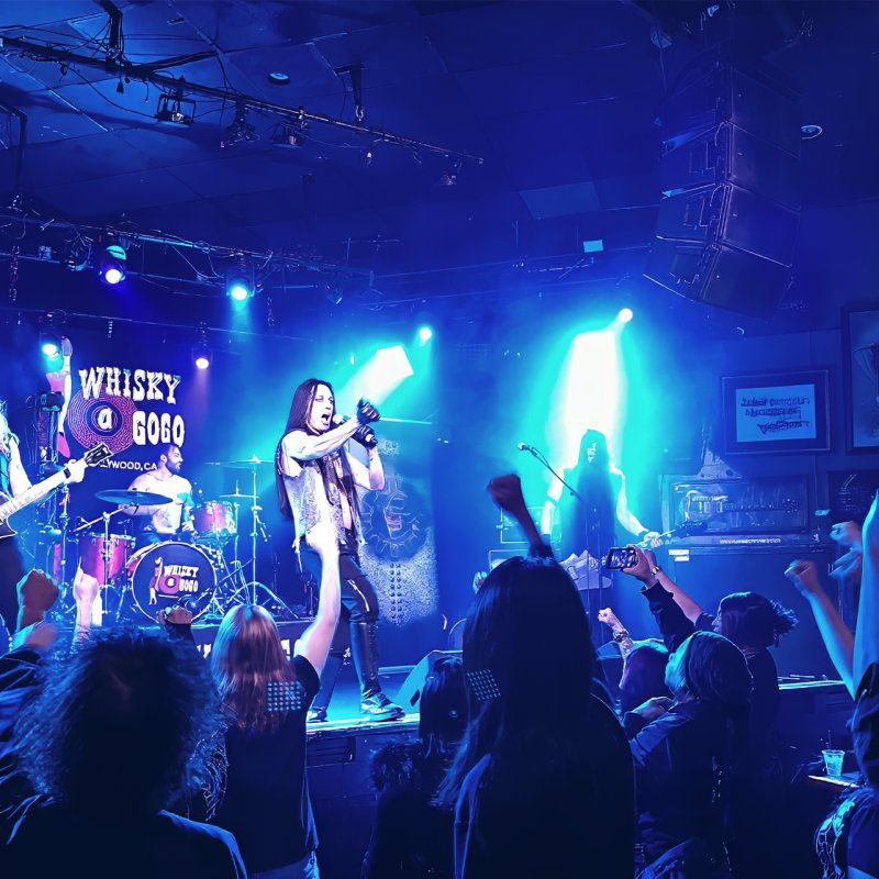 SOCIETY 1 Frontman Matt Zane Lets Fans Cut Him Mid-Show at Whisky A Go Go in Historic Return