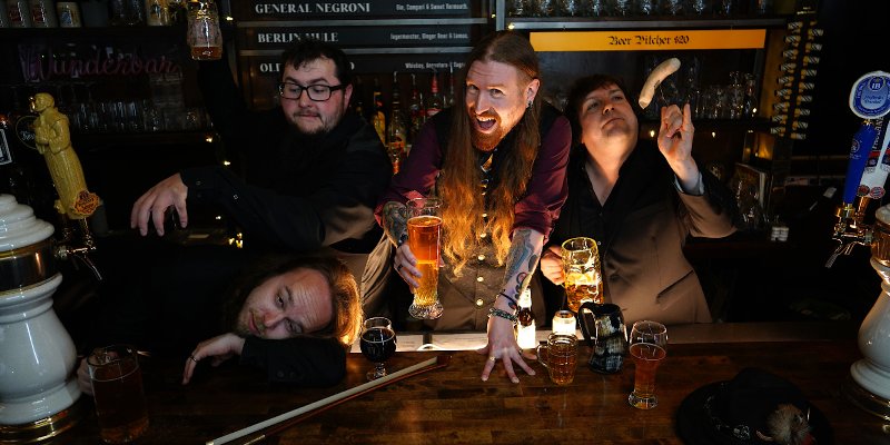 DRUNKELWEIZEN UNCORKS NEW SINGLE "A FROG (BETRUNKEN ÜBERSETZEN)" – A BARREL-AGED BANGER IN DRUNKEN FOLK METAL STYLE