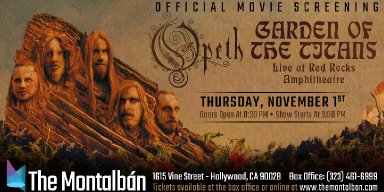 OPETH announce "Garden of the Titans" screening in Los Angeles