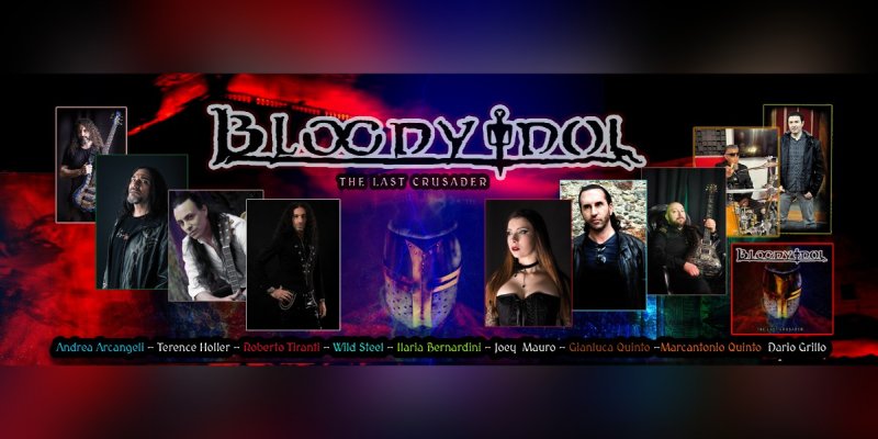 BLOODY IDOL’s Epic Concept Album The Last Crusader Featured in Rock Hard Magazine