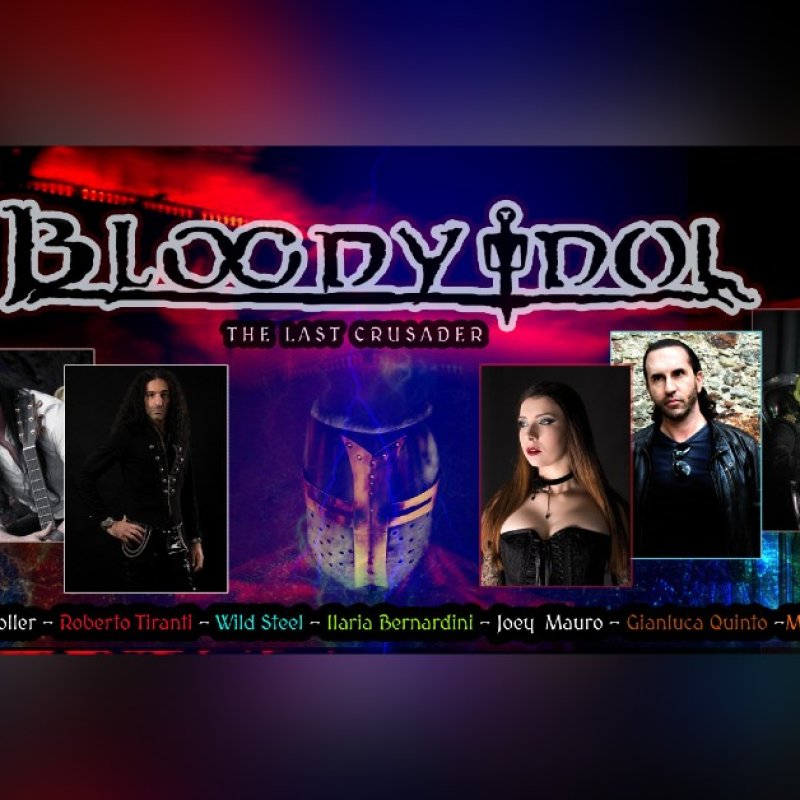 BLOODY IDOL’s Epic Concept Album The Last Crusader Featured in Rock Hard Magazine