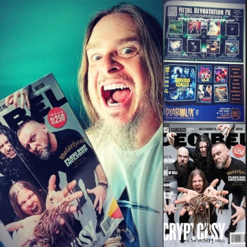 Lost Circus, Silius, Fell Harvest, Suicide Cages, The Lucidia Project, Grave Mass, The Light, Chronepsis-NJ - Featured in Decibel Magazine’s Landmark Issue #250