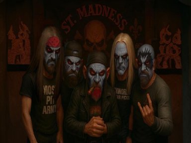 ST. MADNESS Release Long-Awaited Covers Album WITH RESPECT via NASTY PRICK RECORDS