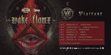 Visitant to Co-Headline “In the Wake of Flame” Tour with IATT this October 