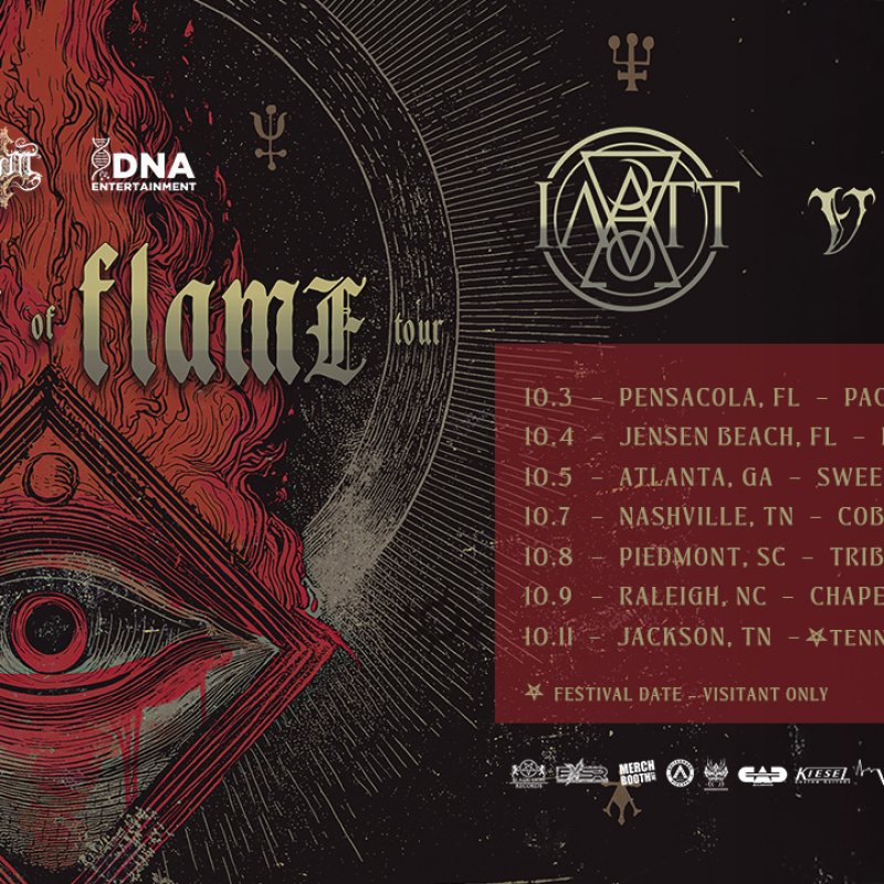 Visitant to Co-Headline “In the Wake of Flame” Tour with IATT this October 