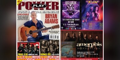 Skies Turn Black, Paula Teles, Lost Legacy, Rising Alma, and Suicide Puppets - Featured in UK’s Power Play Rock & Metal Magazine