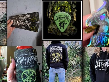 Own a Piece of Metal History — Limited Tennessee Metal Devastation Music Fest IV Merch Available Now