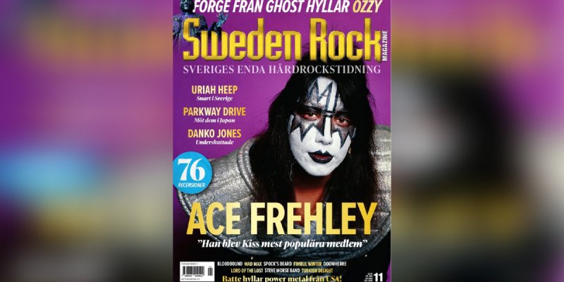 Hexjakt and Doomherre Featured in Sweden Rock Magazine with Ace Frehley on the Cover