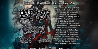 NARCOTIC WASTELAND JOINS BELPHEGOR AND INCANTATION FOR PRAISE THE BEAST NORTH AMERICAN TOUR 2026