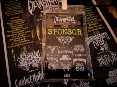 CLASSY LONNIE SHOWS OFF HIS MASSIVE TENNESSEE METAL DEVASTATION MUSIC FEST MERCH HAUL AND DROPS A HEARTFELT REVIEW OF THIS YEAR’S CHAOS