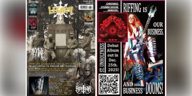 KILLERWITCH, ST. UNHOLYNESS, POWERHOUSE, THORNDALE, WITCHER And TRAITOR Charge Into Legacy Magazine Alongside 1914