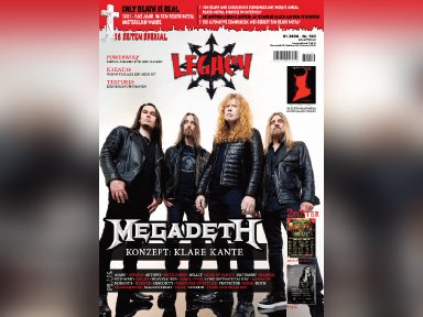 Hexjakt, Doomherre, and Orbital Hotel - Featured in Legendary German Metal Magazine Legacy!