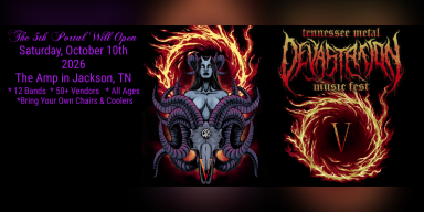Tennessee Metal Devastation Music Fest Announces 5th Anniversary Festival Date and Official Artwork