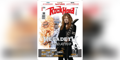 MEGADETH ON THE COVER & METAL DEVASTATION PR CLIENTS CELEBRATE MAJOR FEATURE IN ROCK HARD MAGAZINE!