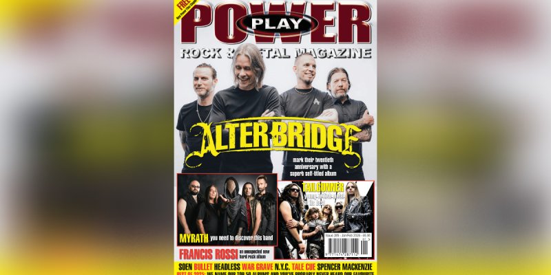Serpico, Artillery & Storm, Idol Throne, Ironbound, Jupiter Cyclops, Raven Black, Return To Darkness, and Babylon AD Dominate Latest Issue of Powerplay Rock & Metal Magazine (UK)