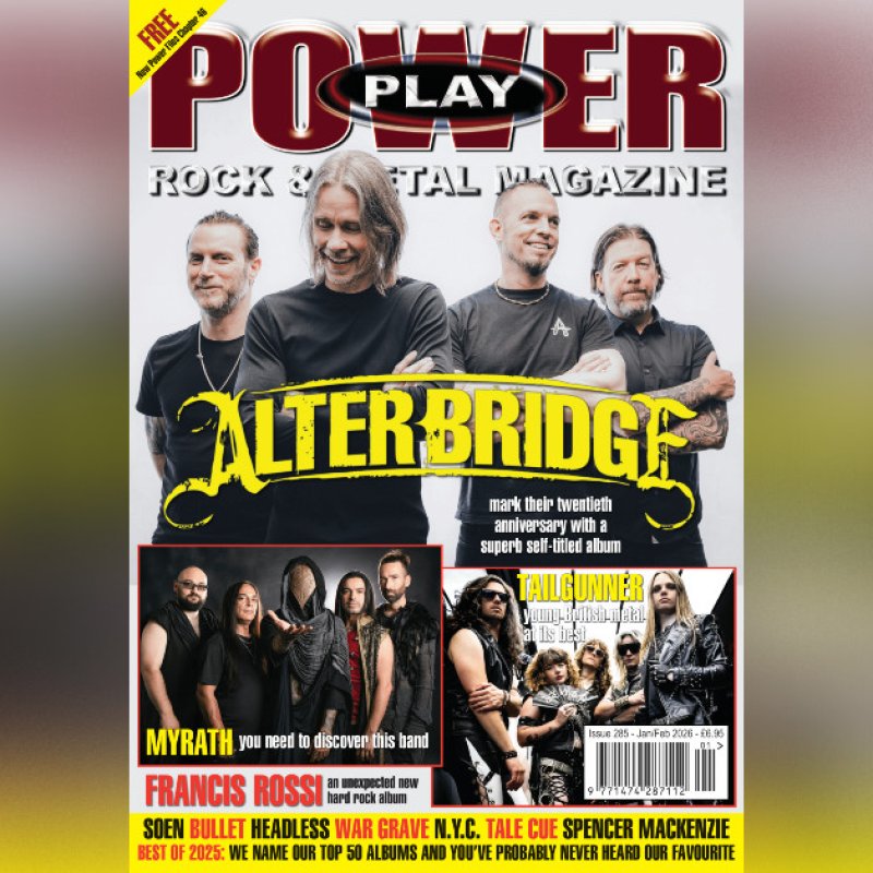 Serpico, Artillery & Storm, Idol Throne, Ironbound, Jupiter Cyclops, Raven Black, Return To Darkness, and Babylon AD Dominate Latest Issue of Powerplay Rock & Metal Magazine (UK)