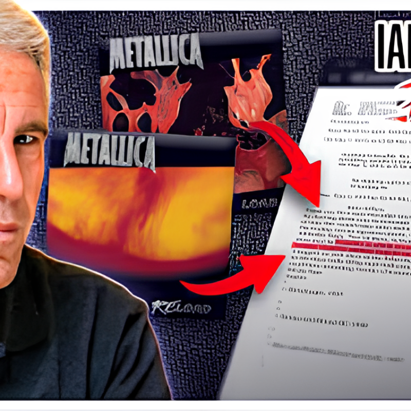 Metallica Load Album Cover Artist Named In Epstein files
