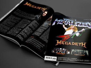 Metalized Magazine Features Metal Devastation PR Clients in Massive Megadeth Issue!