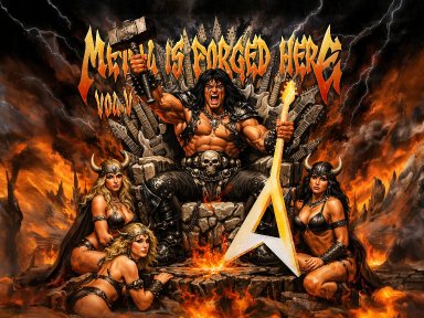 Metal Devastation PR Clients Featured on Metal Is Forged Here Vol. 5 by Metallurg Music**