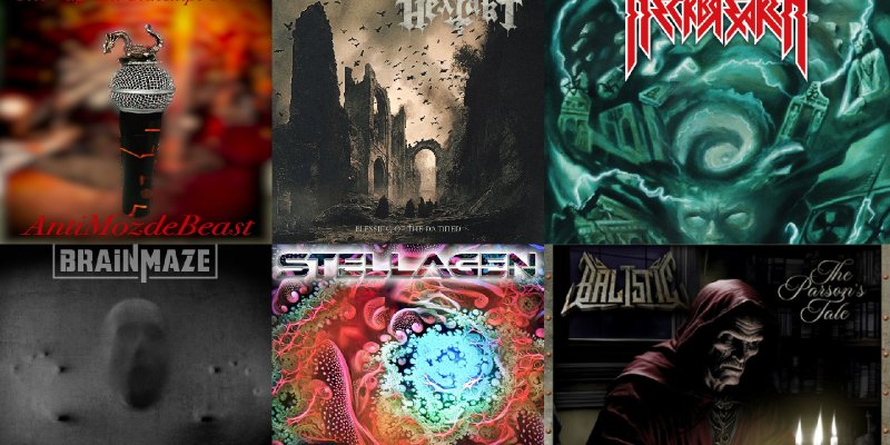 Neckbreaker, Stellagen, Brainmaze, Balistic, AntiMozdeBeast, and Hexjakt Featured in March Issue of Rock Hard Magazine Alongside Lamb of God Cover Story