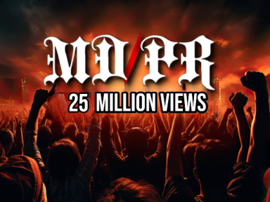 Metal Devastation Radio and PR Obliterate 25 Million Views Milestone With Relentless March Surge