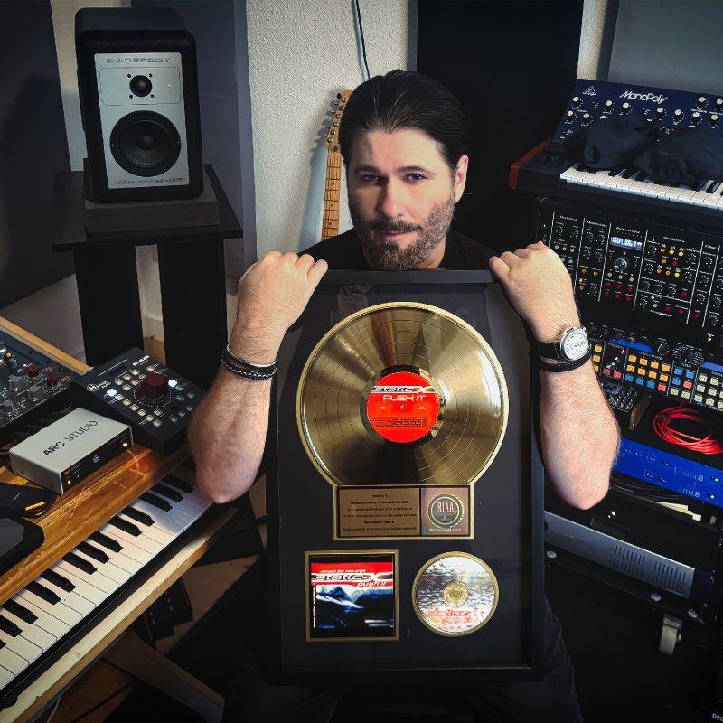 Mephisto Odyssey&rsquo;s Mikael Johnston Receives RIAA Gold Certification for His &ldquo;Crucified Dub&rdquo; of Static-X&rsquo;s &ldquo;Push It&rdquo;