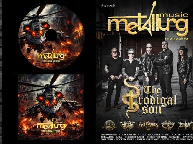 Metallurg Magazine Issue #7 Spotlights Metal Devastation PR Roster With Featured Cover The Prodigal Son!