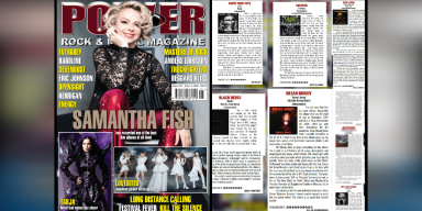 SHINY NEW TOYZ, DEVIL IN DISGUISE, CREEPER, BLACK REUSS, BRIAN MOODY, VICK LECAR FEATURED IN LATEST POWERPLAY ROCK AND METAL MAGAZINE ISSUE WITH SAMANTHA FISH ON THE COVER