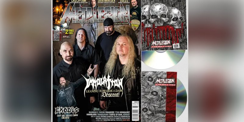 Neckbreaker, Nocturnal Ceremony, Acerbic, Thy Sanatorium, and Rotten Blasphemy - Featured In Metalegion Magazine! 