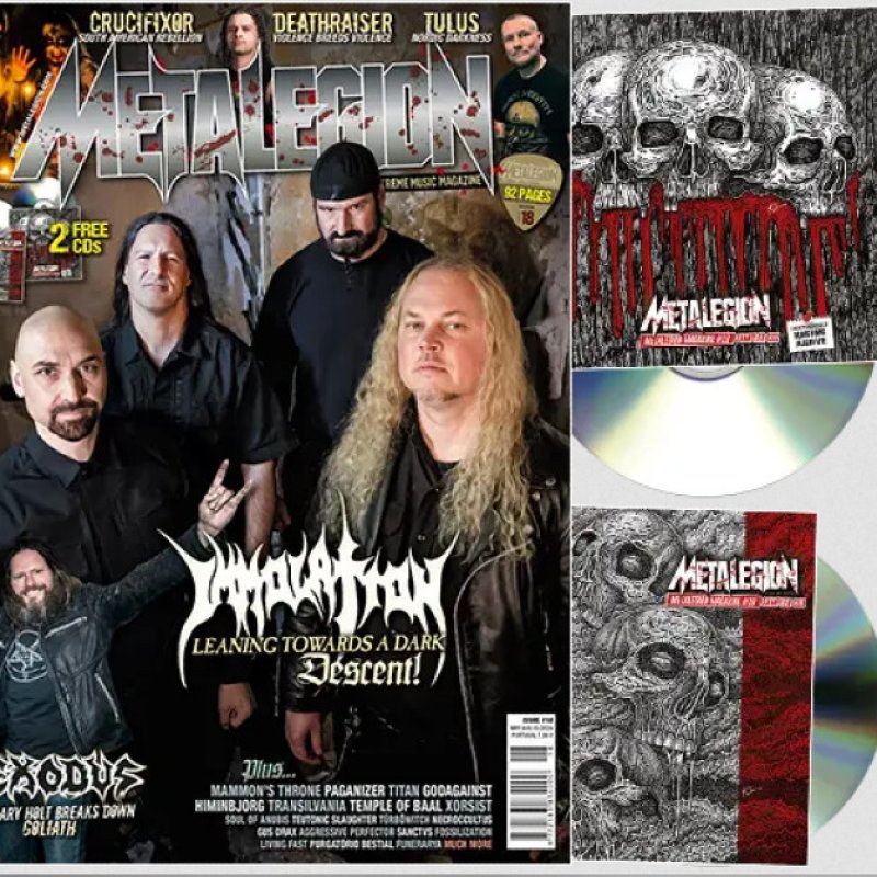 Neckbreaker, Nocturnal Ceremony, Acerbic, Thy Sanatorium, and Rotten Blasphemy - Featured In Metalegion Magazine! 