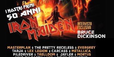 MACHINE CULT RITUAL, LIMINAL SPIRIT, DAY 40, SUGAR VIRUS, EVERYPERSON, SUM OF SEVEN, STYGIAN MIND, AND FALSE MESSIAH FEATURED IN LATEST ROCK HARD MAGAZINE ISSUE WITH IRON MAIDEN ON THE COVER