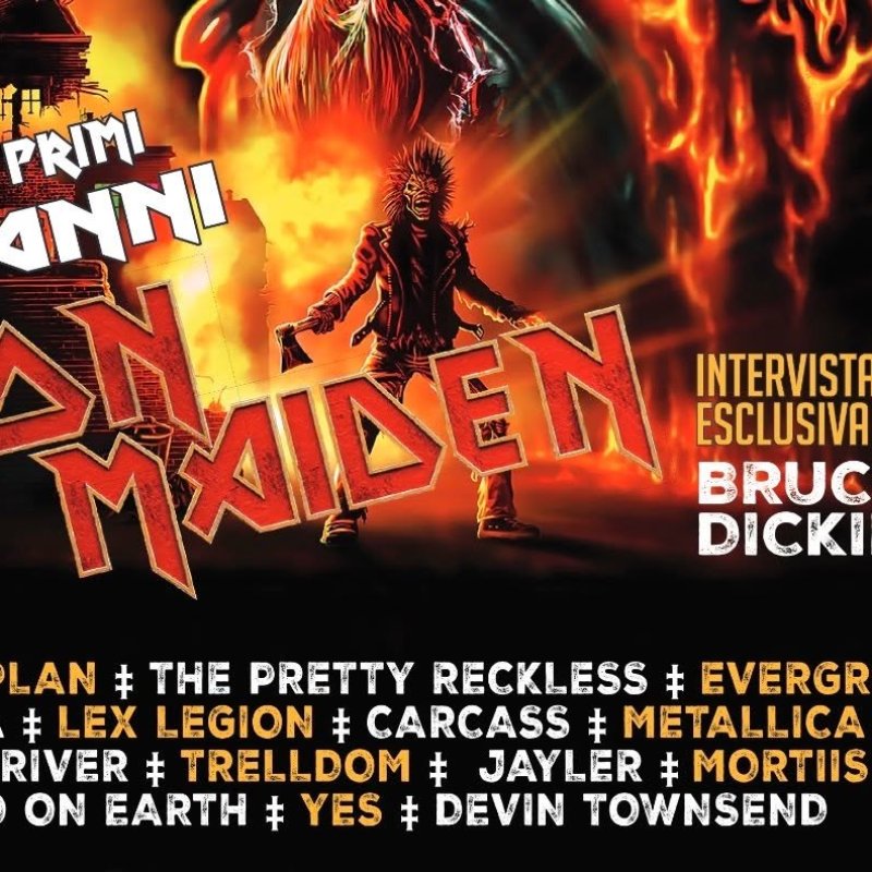 MACHINE CULT RITUAL, LIMINAL SPIRIT, DAY 40, SUGAR VIRUS, EVERYPERSON, SUM OF SEVEN, STYGIAN MIND, AND FALSE MESSIAH FEATURED IN LATEST ROCK HARD MAGAZINE ISSUE WITH IRON MAIDEN ON THE COVER