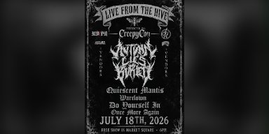 METAL DEVASTATION PR BACKS &ldquo;QUIESCENT MANTIS LIVE FROM THE HIVE&rdquo; FREE ALL-AGES METAL TAKEOVER IN DOWNTOWN KNOXVILLE