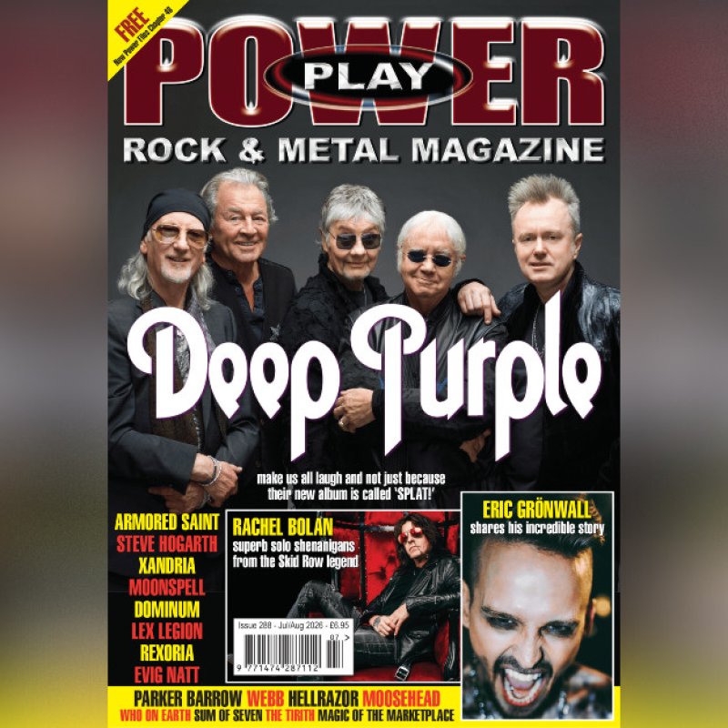 METAL DEVASTATION PR CLIENTS TAKE OVER POWERPLAY ROCK & METAL MAGAZINE'S DEEP PURPLE COVER ISSUE