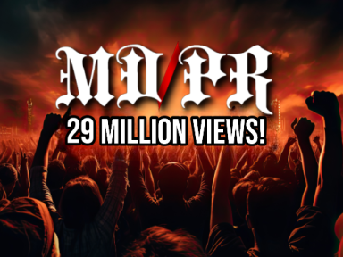 METAL DEVASTATION RADIO AND PR SMASH PAST 29.5 MILLION TOTAL VIEWS