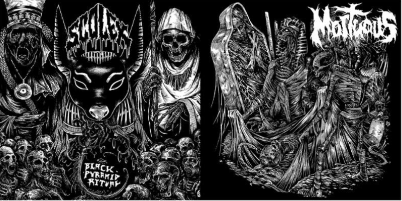 Carbonized Records: DEADPRESSURE Self-Titled Debut + SCOLEX / MORTUOUS Split Out NOW And Streaming 