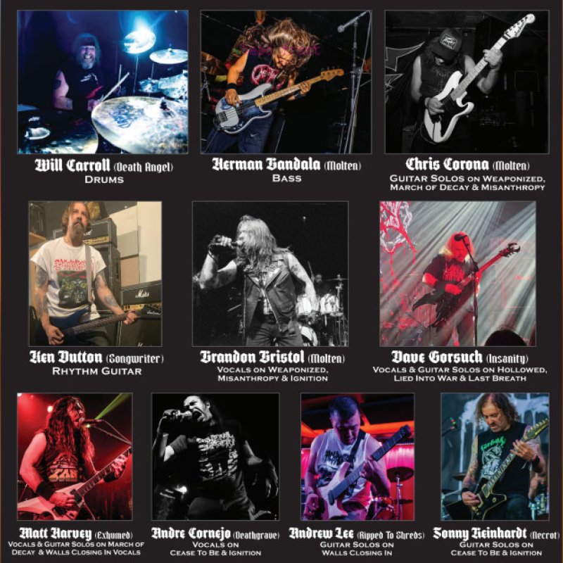 BAY AREA DEATH METAL ALL-STARS DETH PROVIDER RE-LAUNCH SELF-TITLED DEBUT ALBUM DIGITALLY VIA HECTIC RECORDS / BLEEDING PRIEST RECORDS