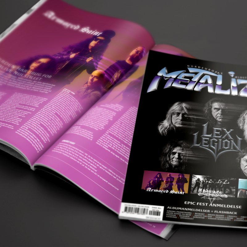THY SANATORIUM, FALSE MESSIAH, FIRST WORLD APPETITE, DAY40 AND BRIAN MOODY FEATURED IN METALIZED MAGAZINE&rsquo;S LEX LEGION ISSUE