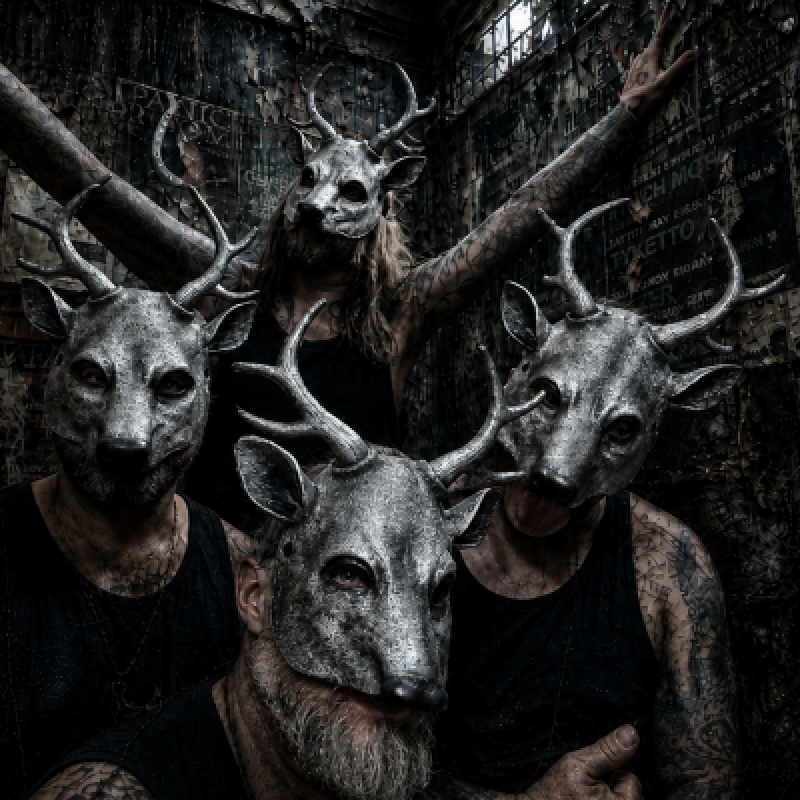 BLEEDING ANTLERS UNLEASH DARKER, HEAVIER SOPHOMORE ALBUM SONGS OF PRAISE OUT NOW