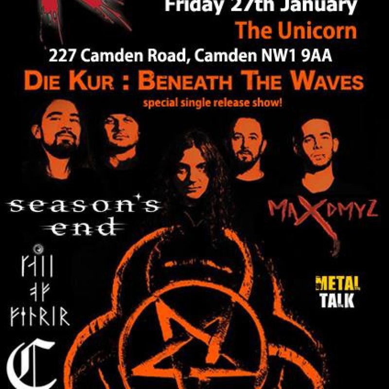 Retribution Alive at the Unicorn Camden 27/1/17