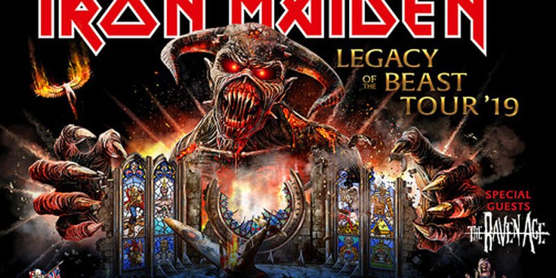 Iron Maiden Announce ‘Legacy of the Beast’ 2019 Tour For North America! Tour Dates Below!