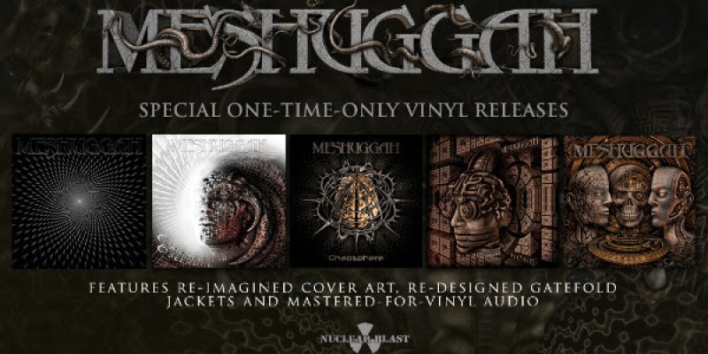 MESHUGGAH Release Reissues Of Their First Five Albums On Vinyl