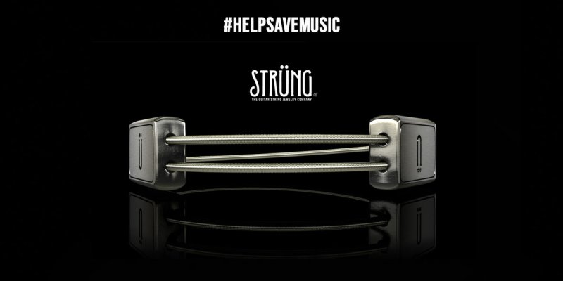 Strüng and The NAMM Foundation Fight to Save Music with Guitar String Bracelets