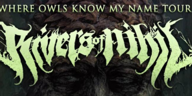 RIVERS OF NIHIL Announces North American Headlining Tour With Entheos, Conjurer, And Wolf King