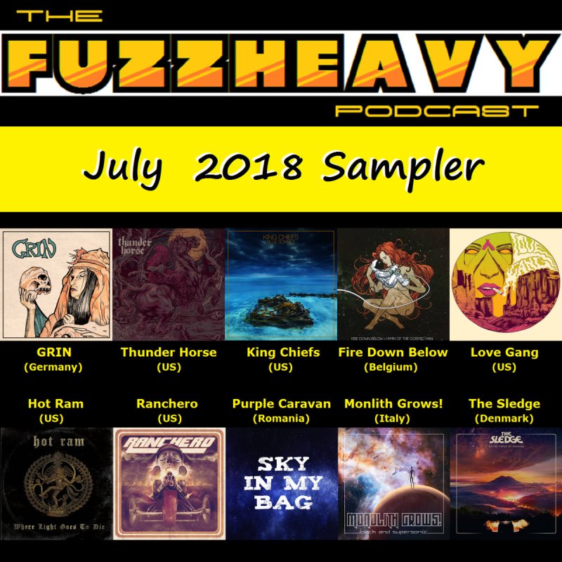 Free Download - FuzzHeavy Sampler - July 2018 by FuzzHeavy (FSL)