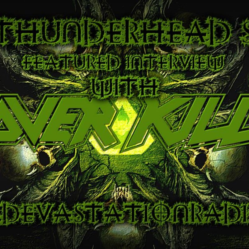 Overkill Featured Interview with Jason Bittner On The Thunderhead Show