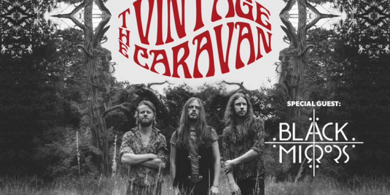 THE VINTAGE CARAVAN - Unveil "On The Run" Music Video Ahead Of European Headline Tour w/ BLACK MIRRORS!