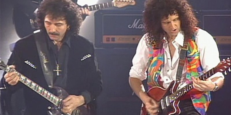 TONY IOMMI Finds 'About 500' Riffs While Hanging Out With QUEEN's BRIAN MAY 