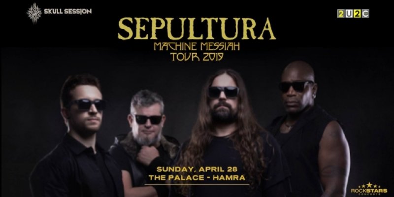  SEPULTURA Banned In Lebanon Over 'Devil Worship' Accusations 